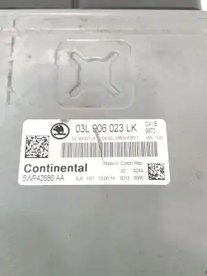Pezzo di ricambio per auto di seconda mano centralina motore per skoda rapid (nh) škoda rapid riferimenti oem iam 3l906023lk   Pezzo di ricambio per auto di seconda mano centralina motore per skoda rapid (nh) škoda rapid riferimenti oem iam 3l906023lk
