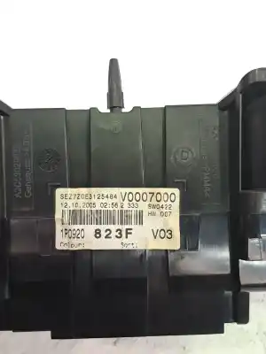 Second-hand car spare part dashboard for seat leon (1m1) 1m1 oem iam references 1p0920823f  