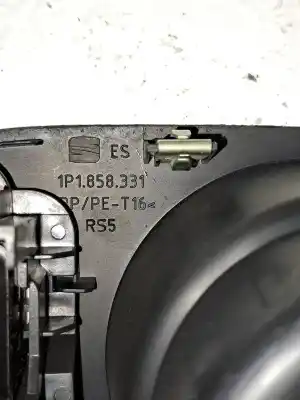 Peça sobressalente para automóvel em segunda mão interruptor 4 piscas - emergência por seat leon (1m1) 1m1 referências oem iam 1p1858331  1p18583291uq
