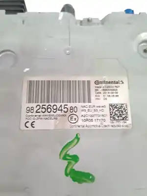 Second-hand car spare part audio system / radio cd for ds ds 7 crossback (j_) e-tense (j45gqu) oem iam references 1636598580  9825694580 - 1640635480