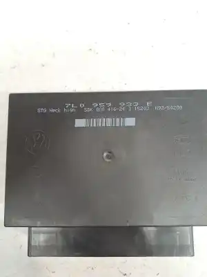 Автозапчастина б/у електронний модуль для porsche cayenne (tipo 9pa) cayenne посилання на oem iam 7l0959933  