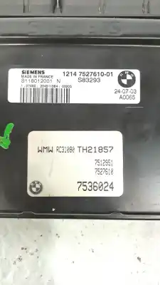 Second-hand car spare part ecu engine control for mini mini cabrio (r52) gasolina 3p oem iam references 12147563194  1214752761001 - 12147527610