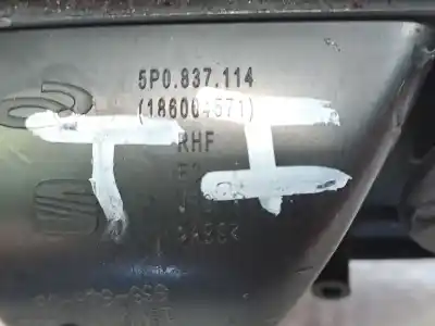 Peça sobressalente para automóvel em segunda mão puxador interior traseiro esquerdo por seat leon (kl1) seat leon referências oem iam 5p0839113b  