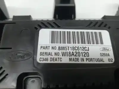 Peça sobressalente para automóvel em segunda mão comando de sofagem (chauffage / ar condicionado) por ford focus lim. (cb8) t1da referências oem iam 1866942  bm5t18c612cm - bm5t18c612cl