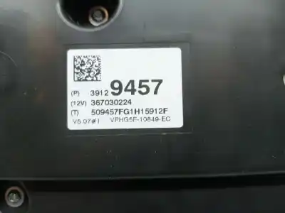 Автозапчастина б/у панель інструментів для opel corsa e (x15) 1.4 turbo (08, 68) посилання на oem iam 39204203  39129457