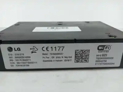 Second-hand car spare part electronic module for opel corsa e (x15) 1.4 turbo (08, 68) oem iam references 84186829  