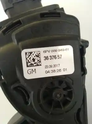 Second-hand car spare part accelerator pedal for citroen c3 * oem iam references 1601cw  3637657 - 6pv00994961