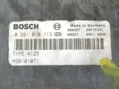 Second-hand car spare part ecu engine control for land rover freelander * oem iam references msb101071  