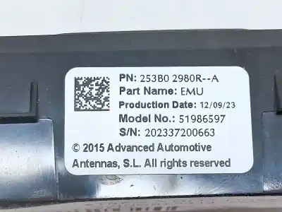 Second-hand car spare part electronic module for renault clio v 1.0 tce oem iam references 253b02980r  