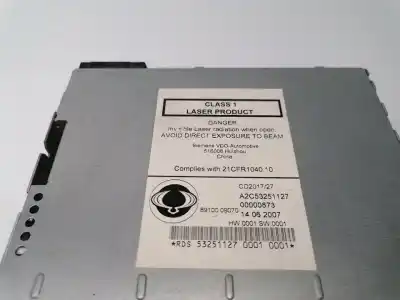 Second-hand car spare part audio system / radio cd for ssangyong kyron d27dt oem iam references 8910009070  