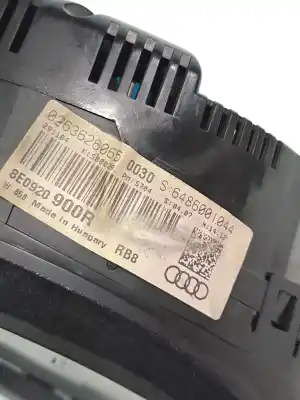 Peça sobressalente para automóvel em segunda mão quadrante por audi a4 b7 (8ec) 3.0 tdi quattro referências oem iam 8e0920900r  8e0920901hx