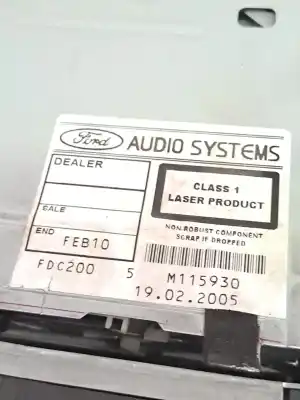 Автозапчасти б/у аудиосистема / радио cd за ford focus ii (da_, hcp, dp) 2.0 tdci ссылки oem iam 1927597  