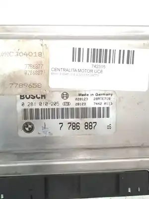 Second-hand car spare part ecu engine control for bmw 3 (e46) 26.350. 26.360 gasolina 2001 4p oem iam references 13617786887  