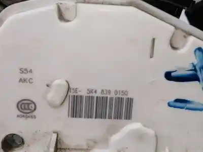 Second-hand car spare part Rear Left Door Lock for CITROEN 2CV 6 Charleston OEM IAM references 5K4839015Q  