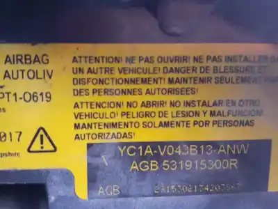 Peça sobressalente para automóvel em segunda mão airbag dianteiro esquerdo por ford transit mod. 2000 combi 2.0 td cat referências oem iam 531915300r  531915300r - 531915300r