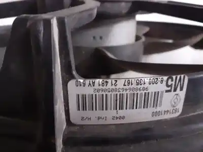 Pezzo di ricambio per auto di seconda mano elettroventola per renault modus k4j770 riferimenti oem iam 8200135167  8200135167 - 1831441000