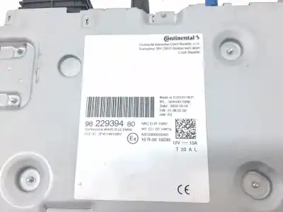 Автозапчасти б/у аудиосистема / радио cd за opel crossland x opel 2020 ссылки oem iam 3647936