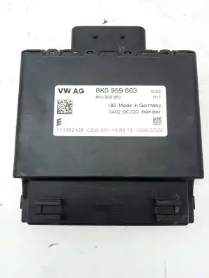 Peça sobressalente para automóvel em segunda mão módulo eletrônico por audi q5 (8r) gasolina 1984 cc 211 cv referências oem iam 8k0959663