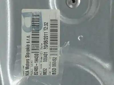 Pezzo di ricambio per auto di seconda mano alzacristalli anteriore destro per kia ceed (ed) g4fa riferimenti oem iam 824601h310  