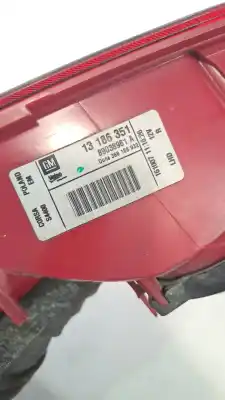 Pezzo di ricambio per auto di seconda mano luci posteriori destra per opel corsa d corsa d riferimenti oem iam 93189091  