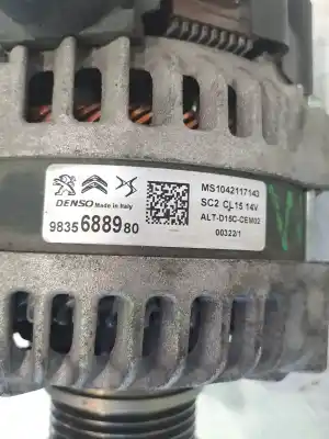 Автозапчастина б/у генератор для opel mokka mokka (2020 >) посилання на oem iam 9835688980  