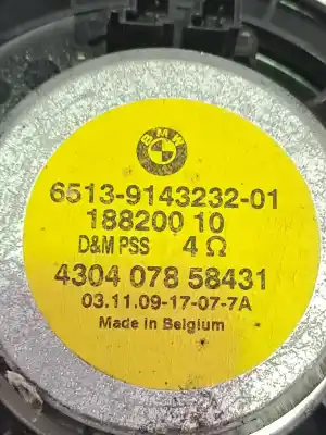 Second-hand car spare part speaker for bmw x1 (e84) x1 xdrive 18d oem iam references 65139143232  
