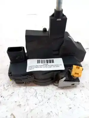 Second-hand car spare part front right door lock for saab 9-3 (ys3f, e79, d79, d75) 1.9 tid oem iam references 12803476  