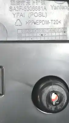 Peça sobressalente para automóvel em segunda mão molduras frontais por byd seal u  referências oem iam sa3f5306680a  