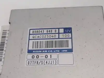 İkinci el araba yedek parçası elektronik modül için isuzu d-max 4jj1-e4c oem iam referansları 8980436400  