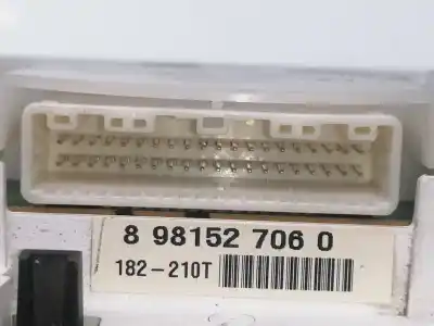 Pezzo di ricambio per auto di seconda mano pannello degli strumenti per isuzu d-max 4jj1-e4c riferimenti oem iam 8981527060  