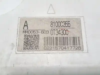Pezzo di ricambio per auto di seconda mano pannello degli strumenti per mitsubishi asx (ga0w) asx riferimenti oem iam 8100c355  
