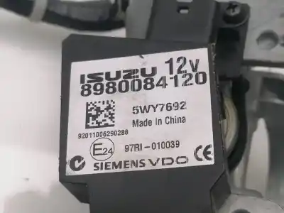 Peça sobressalente para automóvel em segunda mão Comutador De Ignição por ISUZU D-MAX 4JJ1-E4C Referências OEM IAM 8980084120  