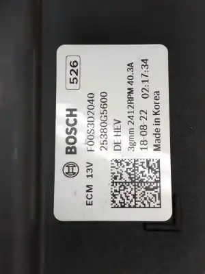 Peça sobressalente para automóvel em segunda mão termoventilador elétrico por kia xceed business 136 cv / 100 kw referências oem iam 25380g5600  f00s3d2040