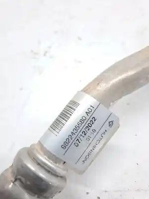 Second-hand car spare part air conditioning pipes for opel combo life e opel combo oem iam references 9822435580  