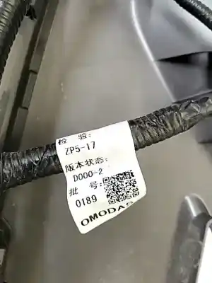 Second-hand car spare part rear bumper for omoda c5  oem iam references 602001563aa  