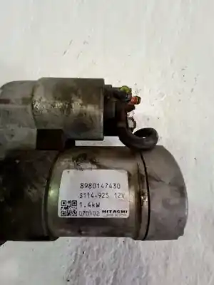 Pezzo di ricambio per auto di seconda mano motorino di avviamento per opel corsa d (s07) 1.7 cdti (l08 l68) riferimenti oem iam 8980147430  