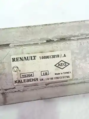 Peça sobressalente para automóvel em segunda mão intercooler por renault captur adventure referências oem iam 144961381r  