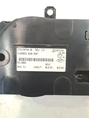 Second-hand car spare part climate control for renault captur adventure oem iam references 275108796r  