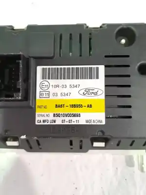 Peça sobressalente para automóvel em segunda mão display gps / multimídia por ford fiesta (cb1) * referências oem iam 10r035347  ba6t18b955ab
