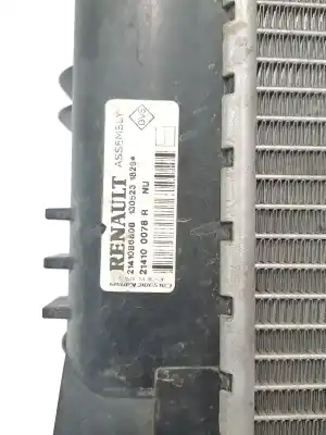 Peça sobressalente para automóvel em segunda mão radiador de água por renault captur adventure referências oem iam 214100078r  