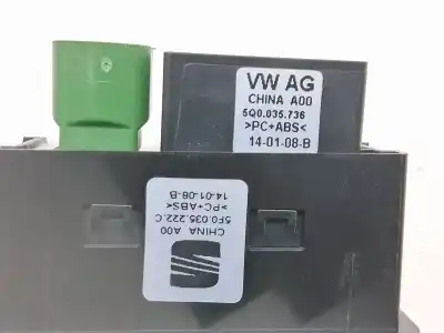 Second-hand car spare part electronic module for seat leon (5f1) seat leon cupra oem iam references 5f0035222c  5q0035736 - 5n0035558