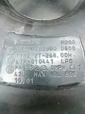 Peça sobressalente para automóvel em segunda mão depósito fap por dacia dokker express 1.6 16v 110 referências oem iam 179004505r