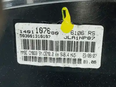 Peça sobressalente para automóvel em segunda mão quadrante por citroen jumpy 2.0 hdi cat (rhk / dw10uted4) referências oem iam 6106rs  