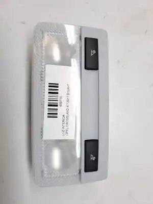 Piesă de schimb auto la mâna a doua lumina interioara pentru opel crossland x b12xht referințe oem iam 39027174