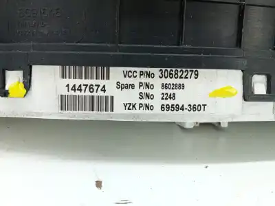 Second-hand car spare part dashboard for volvo xc90 b5254t2 oem iam references 36050531  30682279