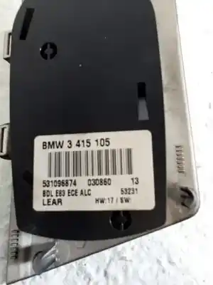 Peça sobressalente para automóvel em segunda mão comutador de luzes por bmw x3 (e83) 2.0 d referências oem iam 61313415105