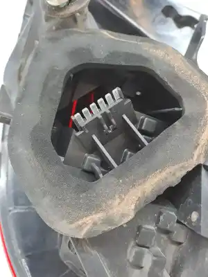 Second-hand car spare part left tailgate light for opel corsa d z12xep oem iam references 93189098  93190950