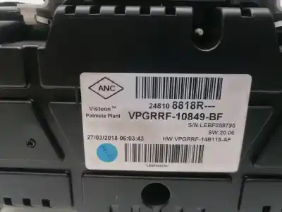 Peça sobressalente para automóvel em segunda mão Quadrante por RENAULT CLIO IV Limited Referências OEM IAM 248108818R  