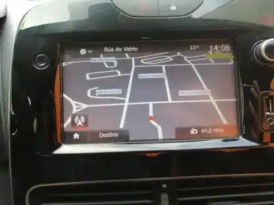 Peça sobressalente para automóvel em segunda mão módulo / sistema de navegação gps por renault clio iv limited referências oem iam 281154500r  