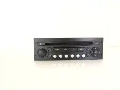 Peça sobressalente para automóvel em segunda mão sistema de áudio / rádio cd por citroen c3 1.6 16v hdi referências oem iam 16089017xt
